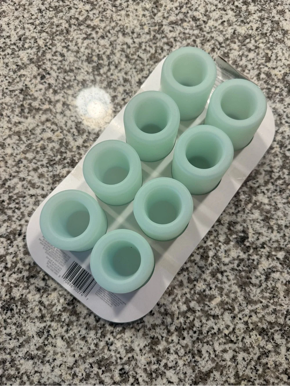 NWT Wilton Round Shot Glass Silicone Mold, 8-Cavity